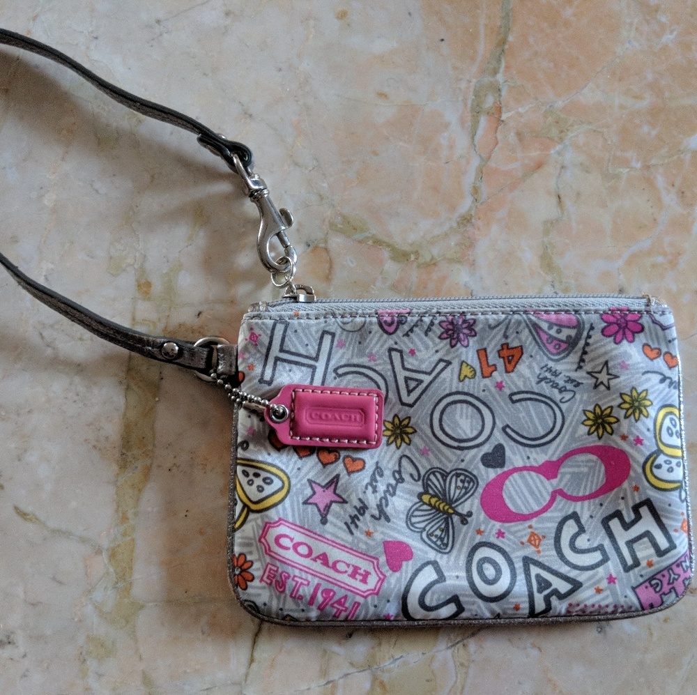 Coach Tiny Wallet/wristlet